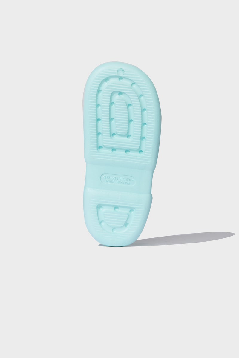 DeFacto Blue Woman Woman Flat Sole Eva Sandals Casual - Image 4